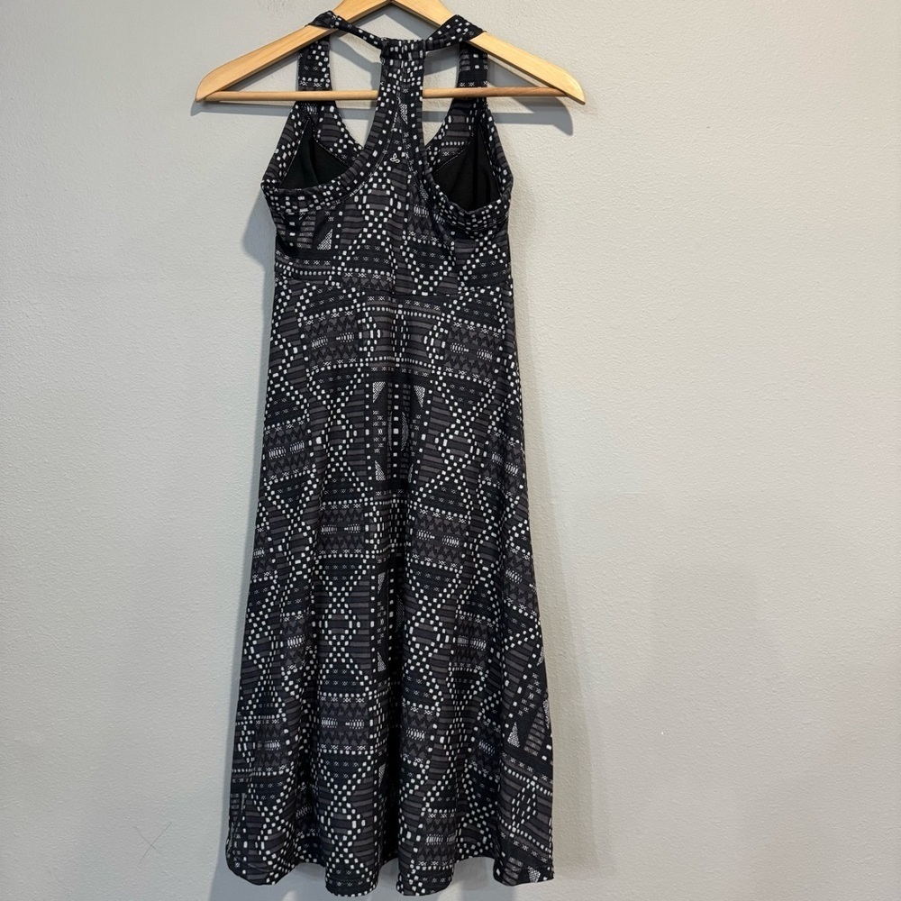 Prana Cali Performance Dress Racerback Athletic Geometric Patterned XS - Picture 2 of 7